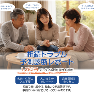 相続トラブル予測診断レポート